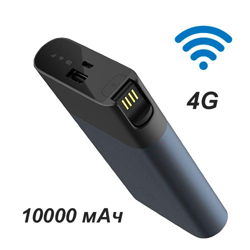 Мобільний Wi-Fi роутер 3G 4G і Power Bank 10000мАч Xiaomi ZMI MF885, 101797